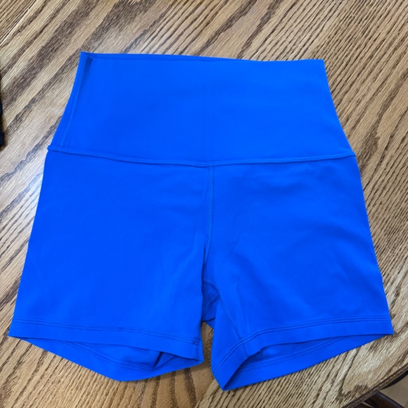 CRZ YOGA Women’s S Butterluxe Shorts (Blue) - Picture 3 of 4